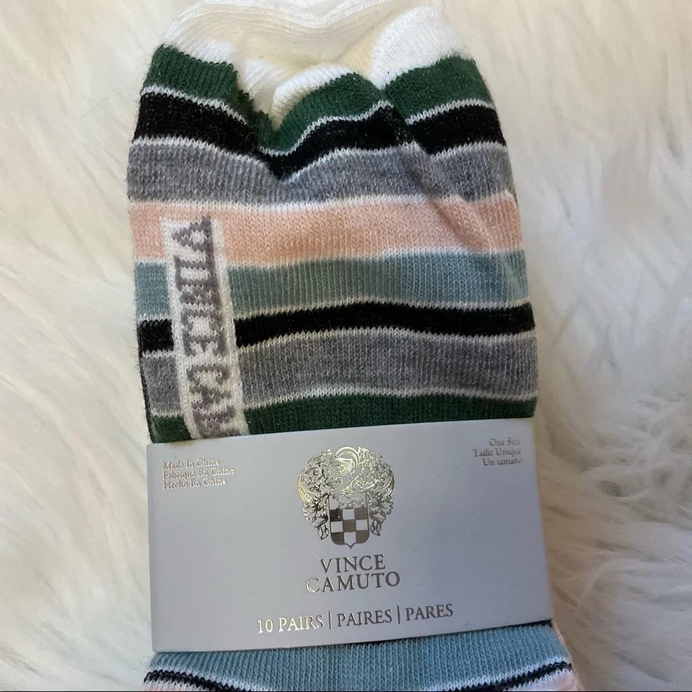 Vince Camuto Low Cut Socks - NWT - 20 Pairs